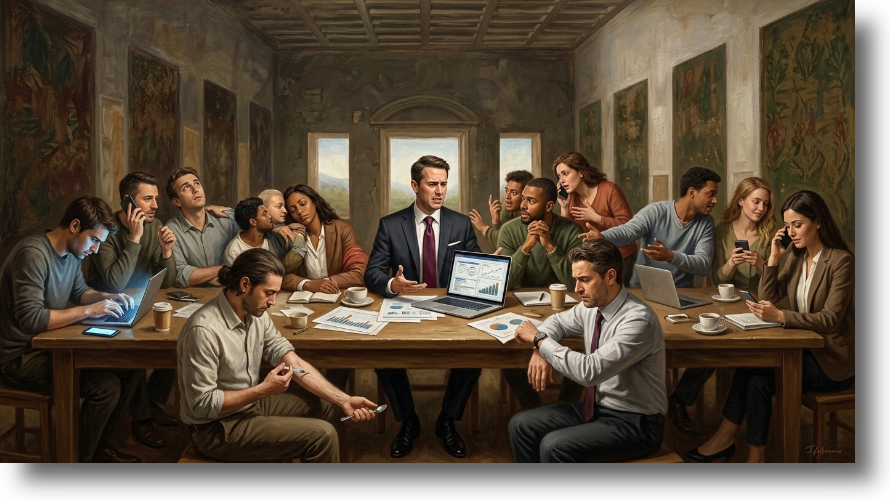Projektmeeting - frei nach Leonardo