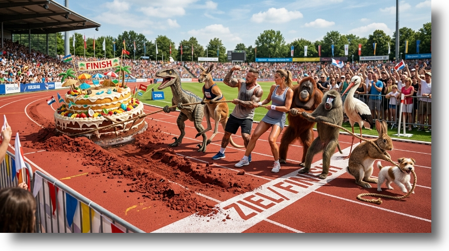 Unterschiedliche Typen mit dem selben Ziel: ein Team